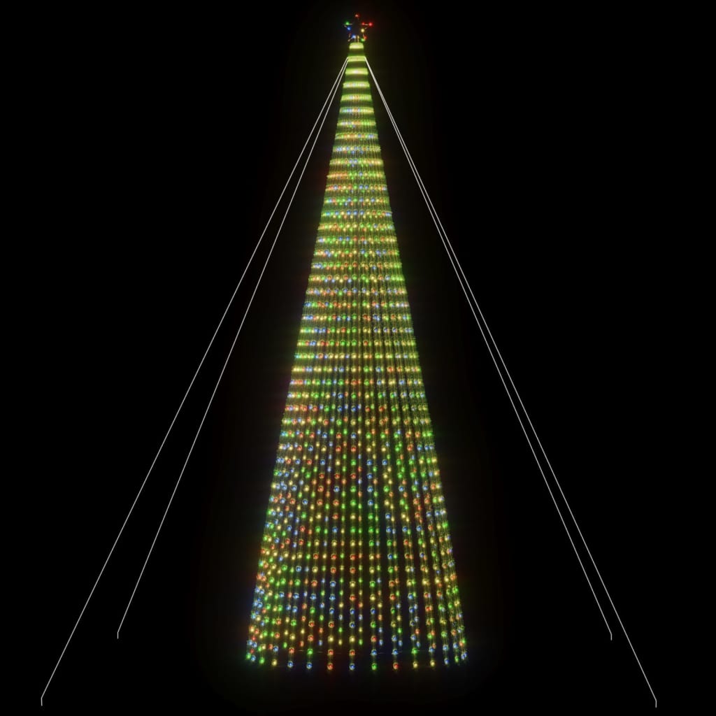 Vidaxl Light Cone 1544 LED multiColeados de 500 cm