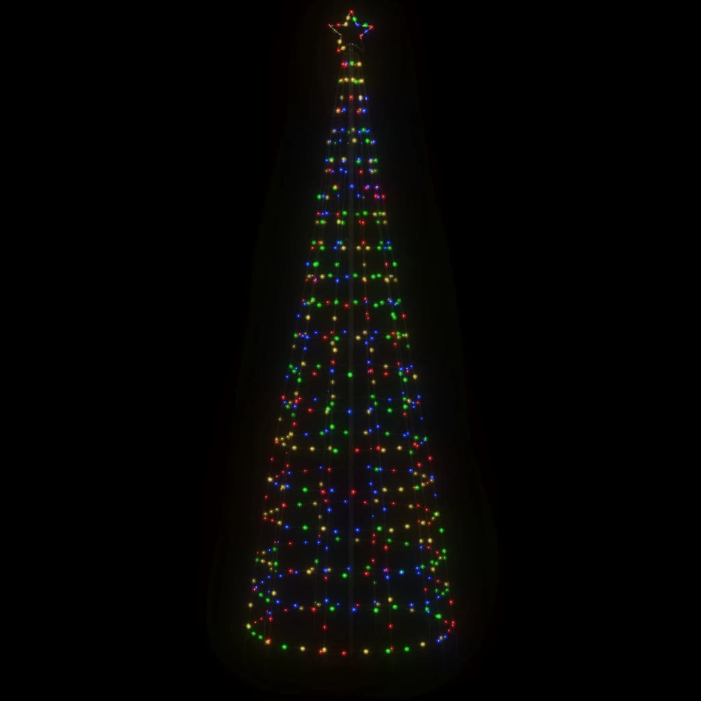 De Vidaxel huet Chrëschtbeem mat Spikes 570 LEDS faarweg 300 cm