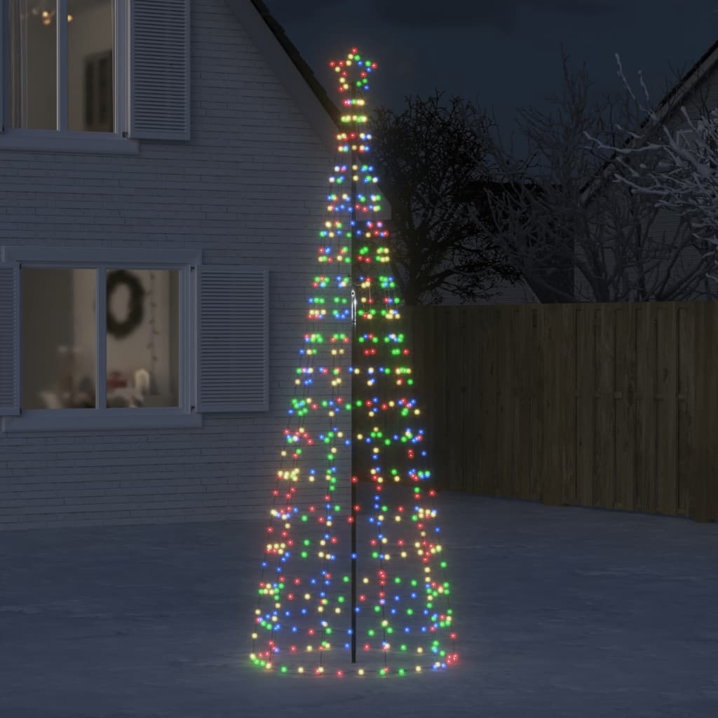 De Vidaxel huet Chrëschtbeem mat Spikes 570 LEDS faarweg 300 cm