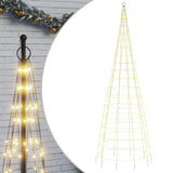 Vidaxel huet de Chrëschtbrad op Vlaegogstmast 550 LEDS waarm wéi 300 cm