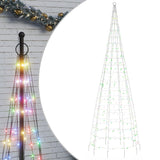 Vidaxl Light cone with ground pins 550 Multicolored LEDs 300 cm