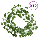 Vidaxl Christmas garlands ivy 12 st 200 cm green