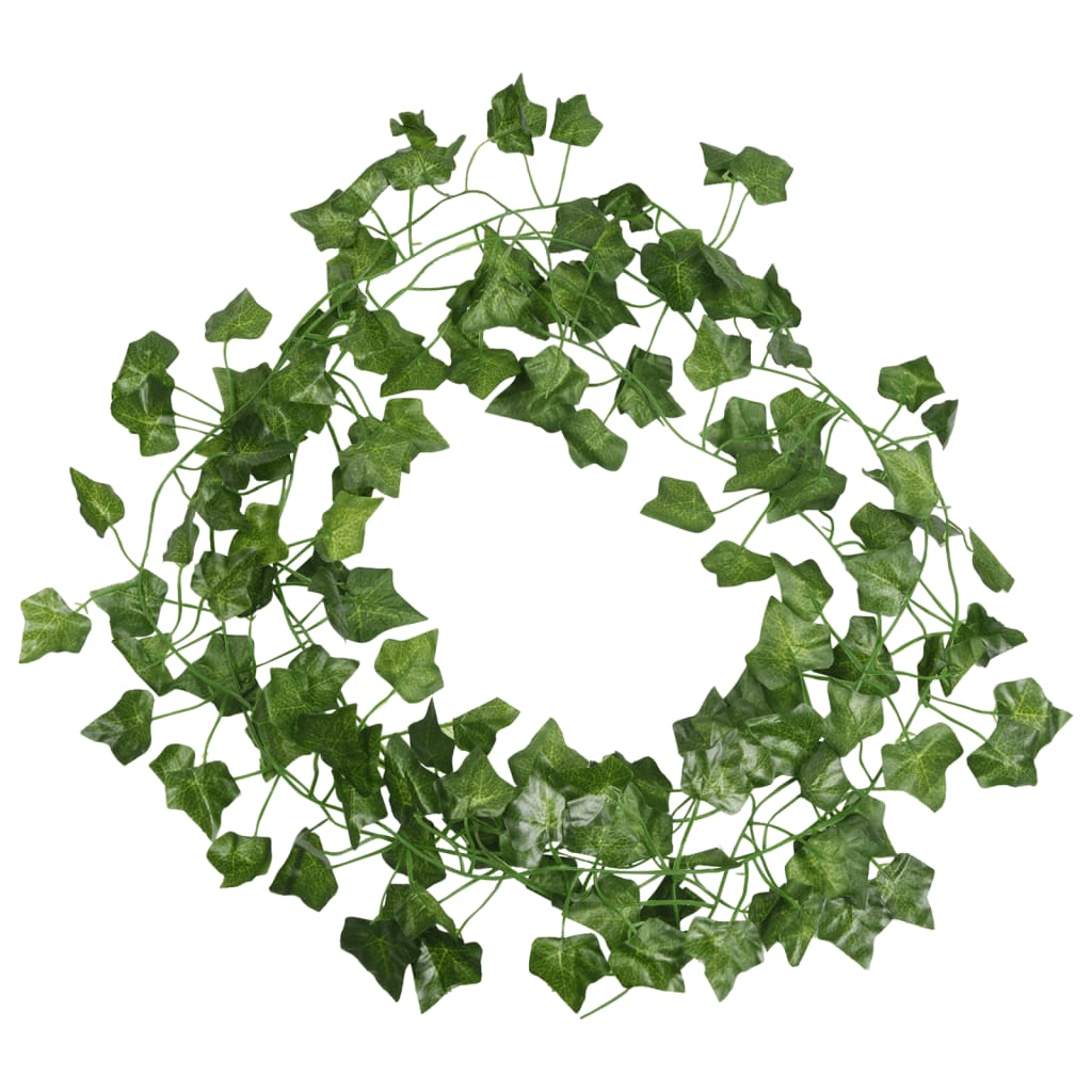 Vidaxl Christmas garlands ivy 12 st 200 cm green