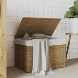 Vidaxl Laundry Ceste con coperchio 55.5x35x34 cm Poly Rattan