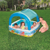 Bestway Play Natumning Pool con techo 140x140x114 cm azul 52192