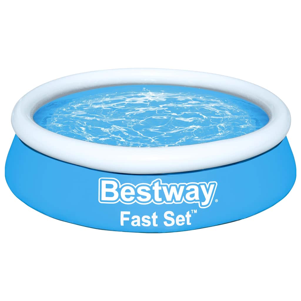 Bestway Fast set swimming pool inflatable around 183x51 cm blue