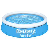 Bestway Fast set swimming pool inflatable around 183x51 cm blue