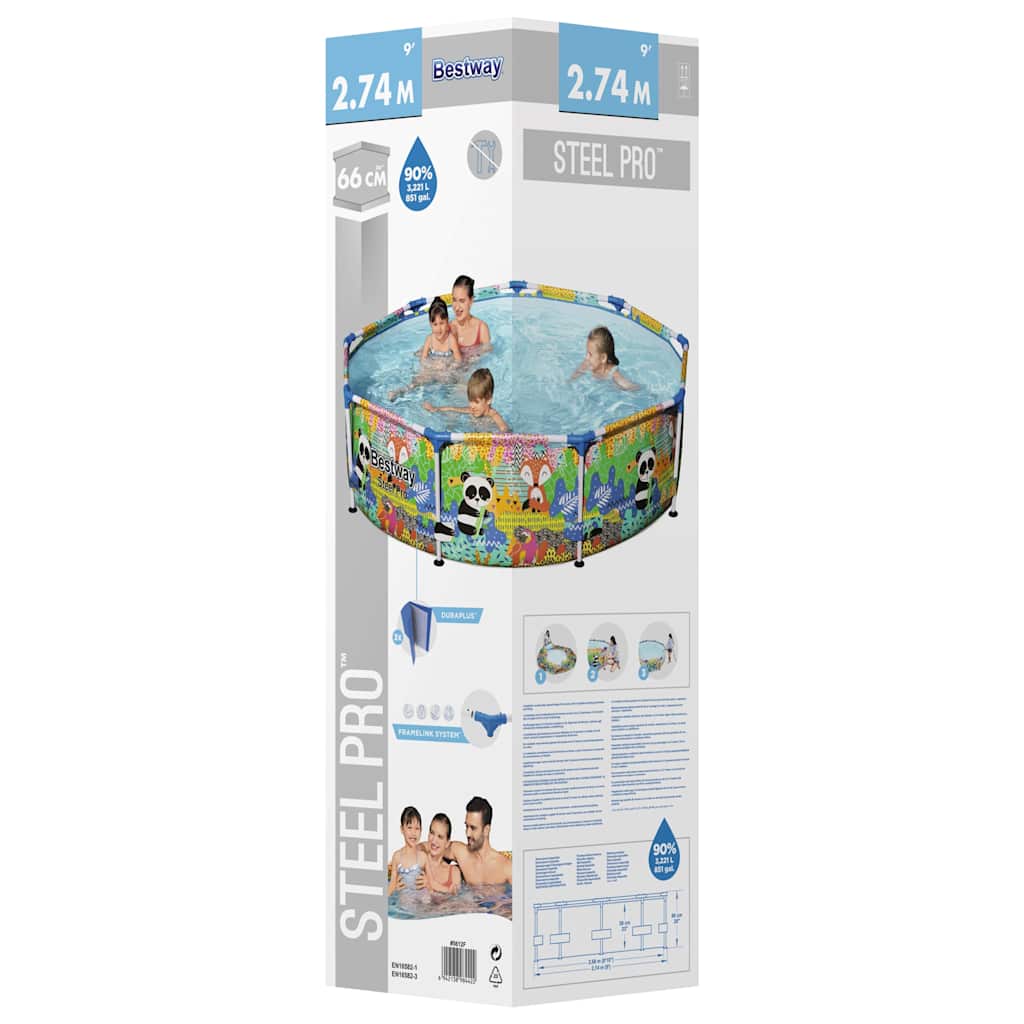 BESTWAY STAEL PRO MAX -SWIMMING POOL 274x66 cm