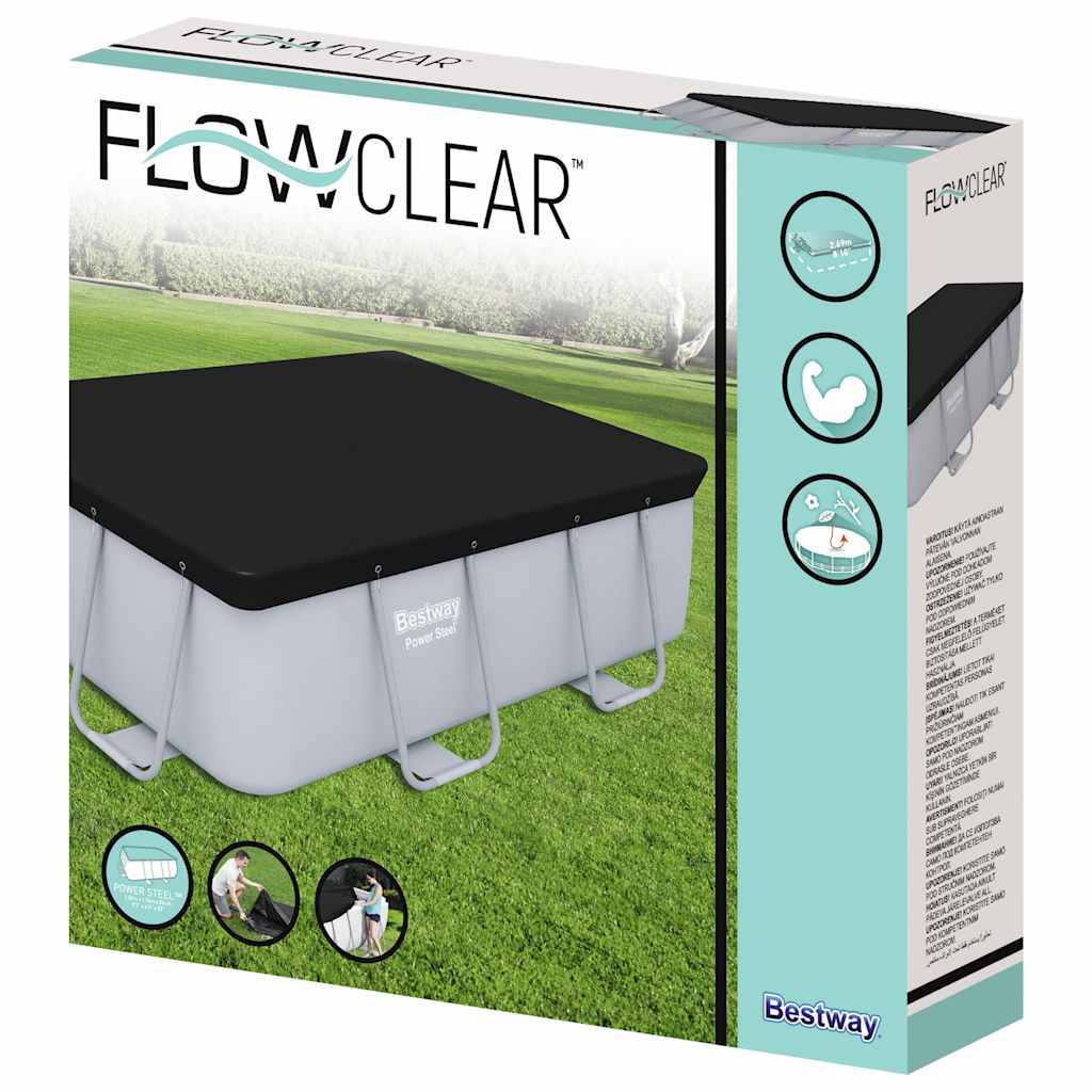 BESTWAY FLOWSCLEAR SWIPHING POOL -Abdeckung 269x179 cm