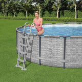 BESTWAY FLOWSCLEAR SWIVIMPOLLAME mit 4 Stufen 122 cm