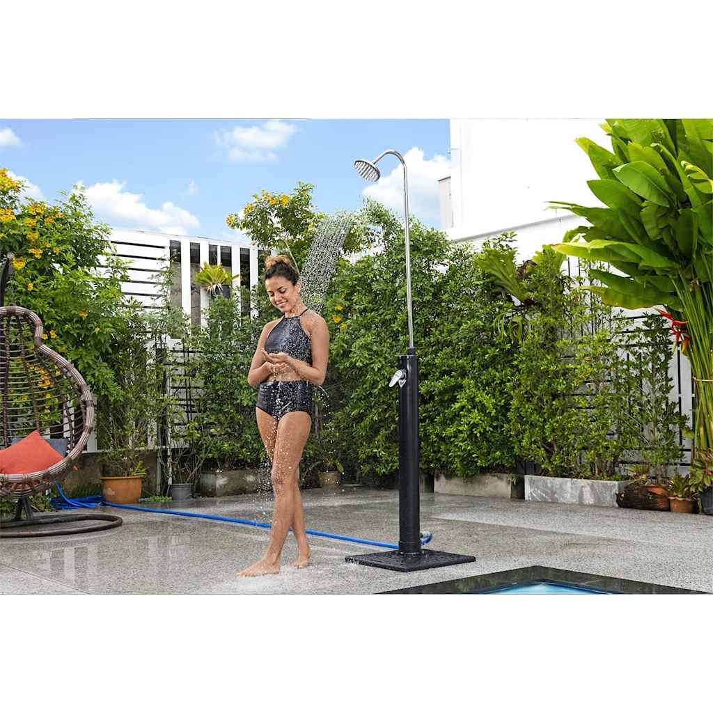 Beschte Outdoor Dusche Sonn-Floss 8 l schwaarz