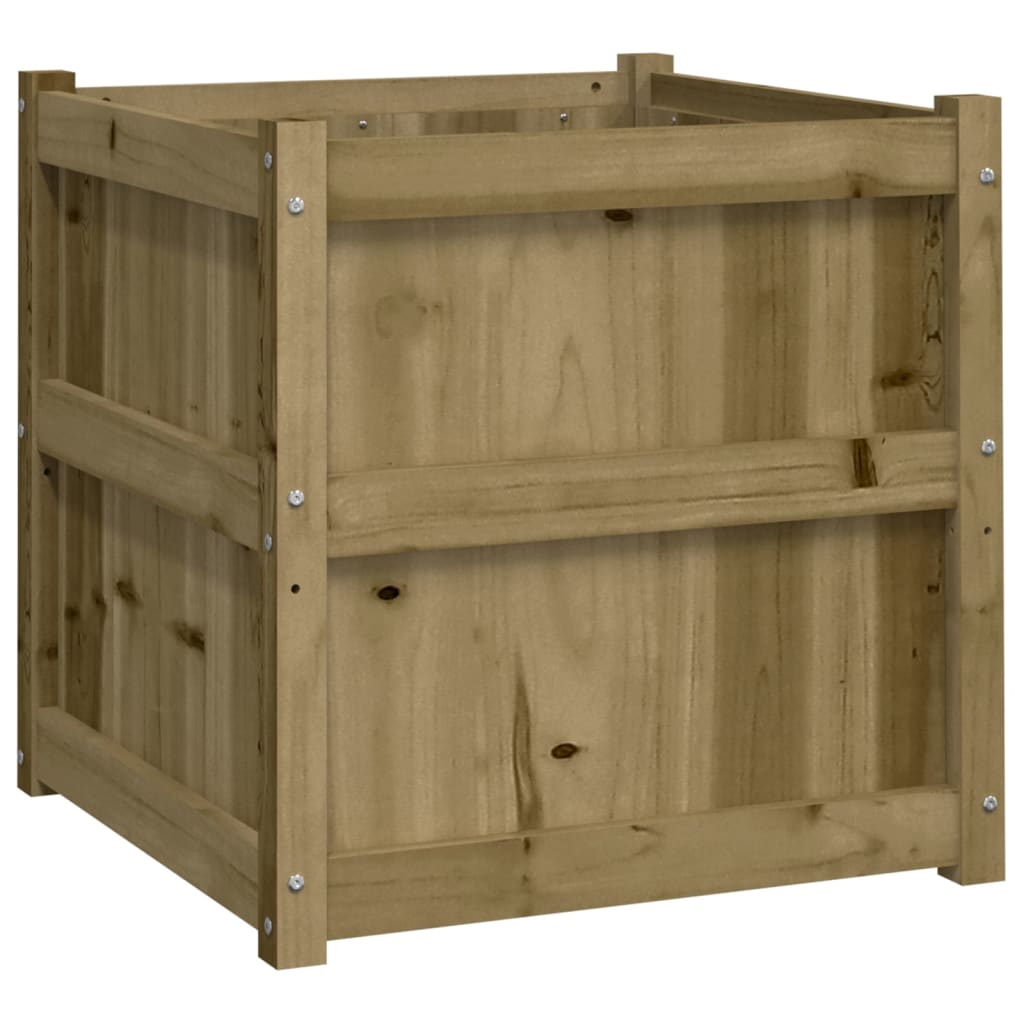 Vidaxl Planning Box 60x60x60 cm impregnerad tall