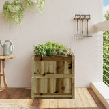 Vidaxl Planning Box 60x60x60 cm impregnerad tall