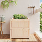 VidaXL Planning box 70x70x70 cm Solid pine