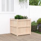 VidaXL Planning box 70x70x70 cm Solid pine