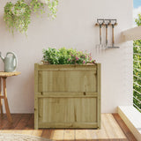 VidaXL Planning box 70x70x70 cm Impregnated pine