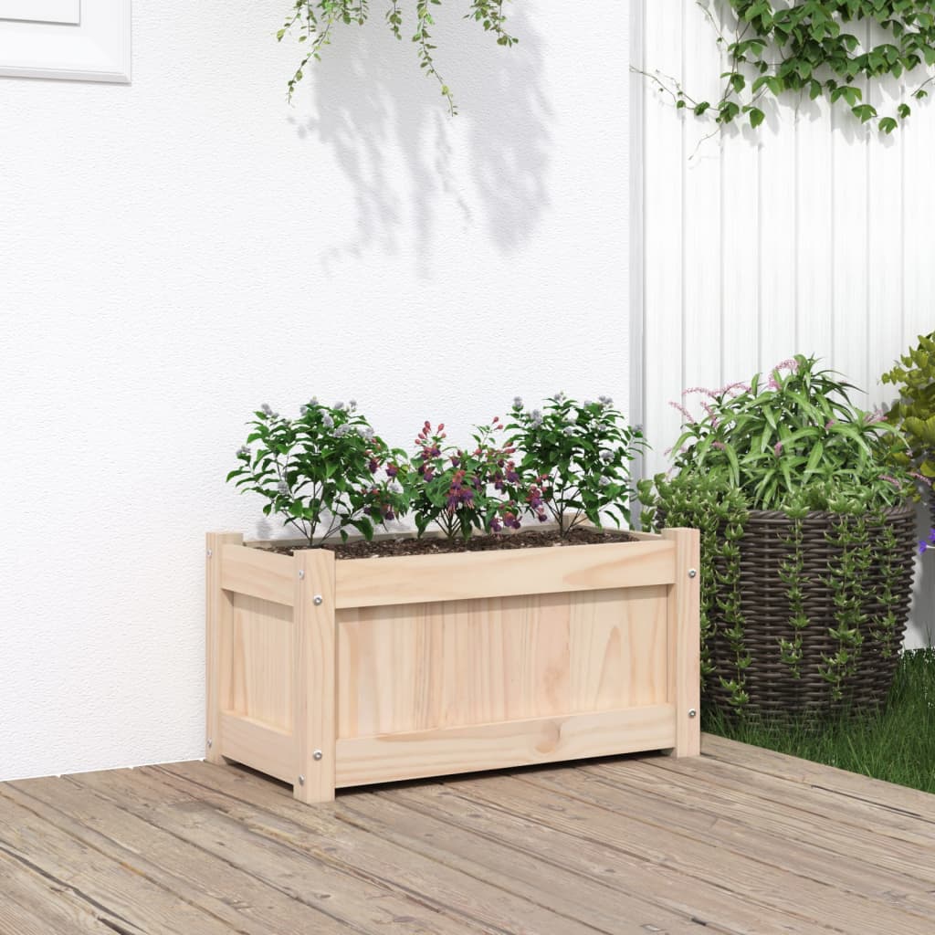 VidaXL Planning box 60x31x31 cm Solid pine