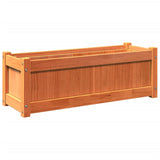 Vidaxl Planning box 90x31x31 cm Solid pine wash brown