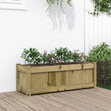 Vidaxl Planning box 90x31x31 cm Impregnated pine