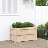 Vidaxl Planning box 90x50x50 cm Solid pine