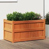 Vidaxl Planning box 90x50x50 cm Solid pine wash brown