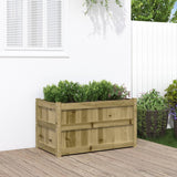 Vidaxl Planning Box 90x50x50 cm Impregnerad tall