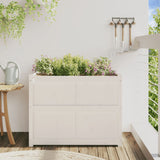 VidaXL Planning box 90x50x70 cm Solid pine white
