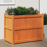 VidaXL Planning box 90x50x70 cm Solid pine wash brown