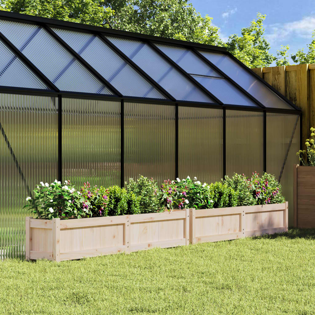 Vidaxl Plantadores 2 PC CM Solid Pine