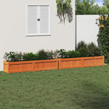 Vidaxl Plantadores 2 PC CM Pino Solid Pine Brown
