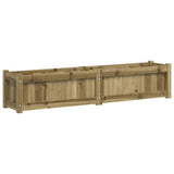 Vidaxl Planning Box 150x31x31 cm Pine impregnado