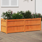 Vidaxl Plantera 150x50x50 cm de pino sólido marrón