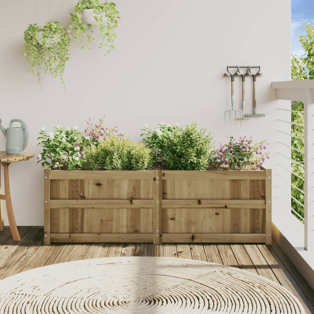 Vidaxl Plantera 150x50x50 cm Pine impregnado