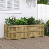 Vidaxl Plantera 150x50x50 cm Pine impregnado