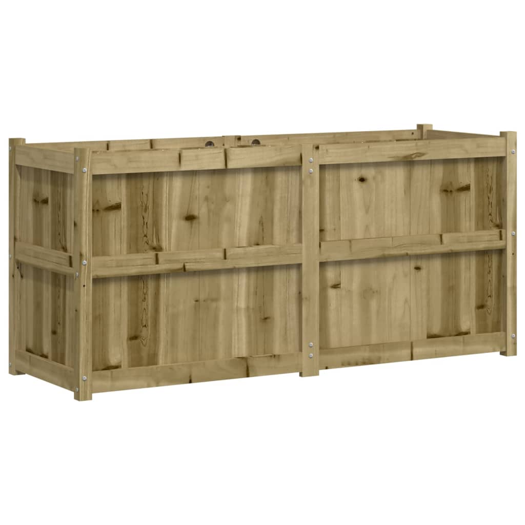 Vidaxl Planter 150x50x70 cm Pine impregnado
