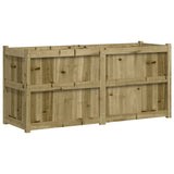 Vidaxl Planter 150x50x70 cm Pine impregnado