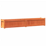 VIDAXL -Pflanzer 180x31x31 cm Festkiefer Wäsche Braun