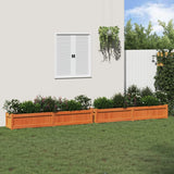 Vidaxl Plantadores 2 PC CM Pino Solid Pine Brown