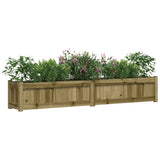 Vidaxl Plantadores 2 PC CM Madera impregnada