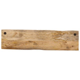 Vidaxl Wall Coat Rack med 4 kroker solid mango tre