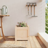 Vidaxl Planning Box 31x31x31 cm solid furu