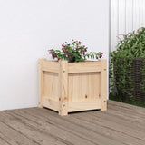 Vidaxl Planning Box 31x31x31 cm solid furu