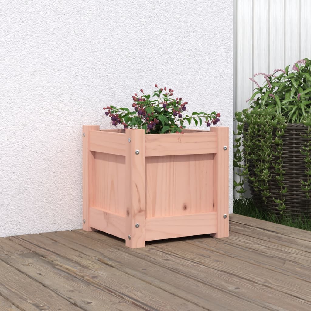 Vidaxl Planning Box 31x31x31 cm Douglhout sólido