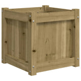Vidaxl Planning Box 40x40x40 cm impregnert furu