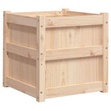 Vidaxl Planning Box 50x50x50 cm de pino sólido