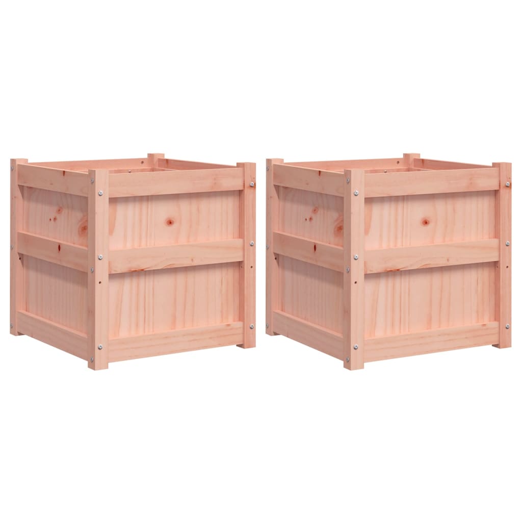 Vidaxl Planters 2 pcs Solid Douglashout