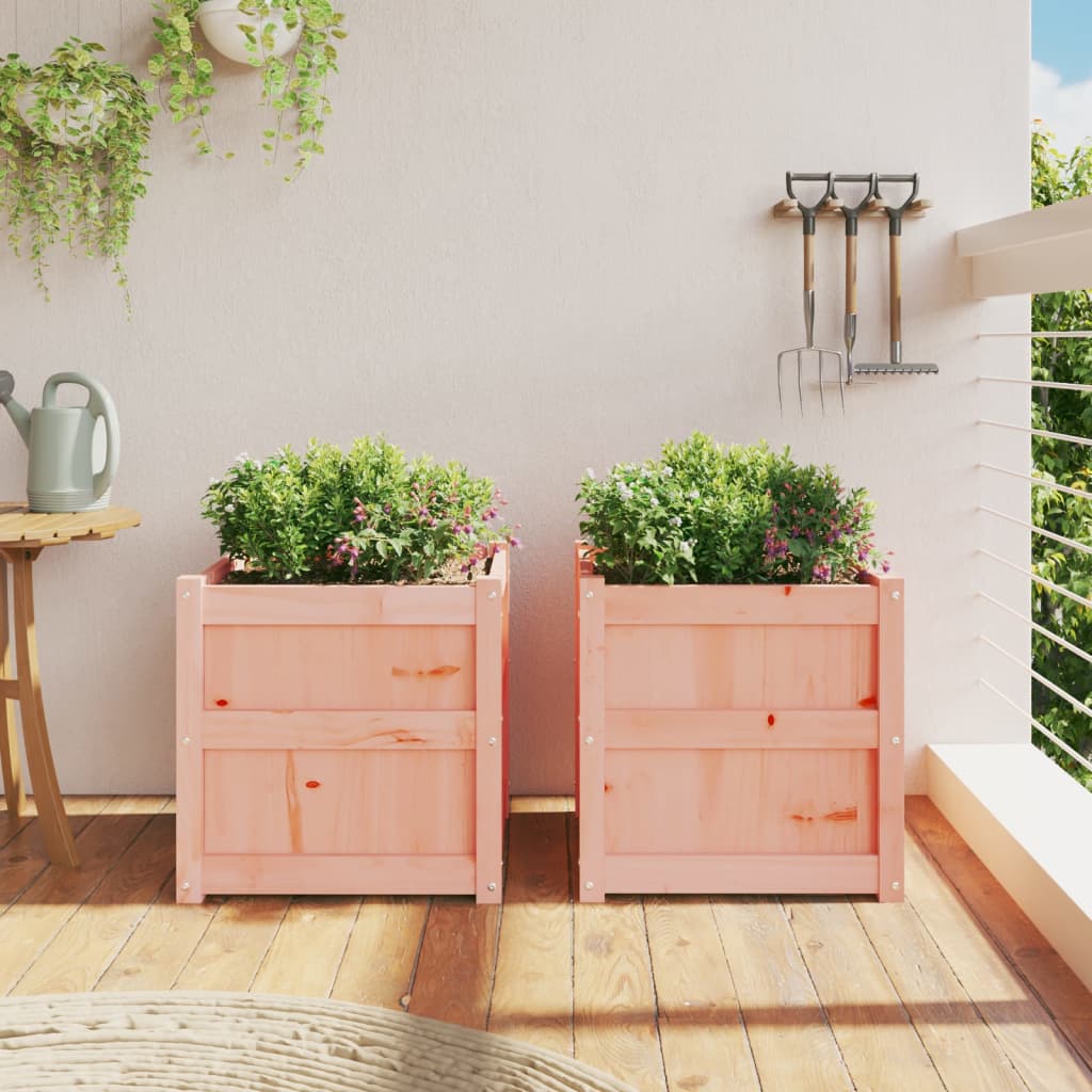 Vidaxl Planters 2 pcs Solid Douglashout