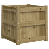 VidaXL Planning box 50x50x50 cm Impregnated pine