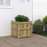 VidaXL Planning box 50x50x50 cm Impregnated pine