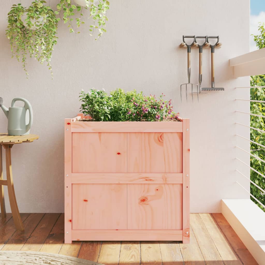 VidaXL Planning box 70x70x70 cm Solid Douglashout